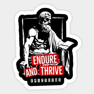 STOIC MASTER - EPICTETUS Sticker